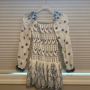 I am dusk longsleeve mini dress NWT